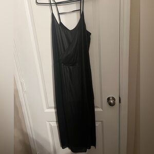 Armani Exchange Black Backless Dress